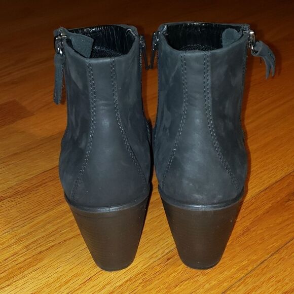 ECCO black leather booties - Picture 4 of 7